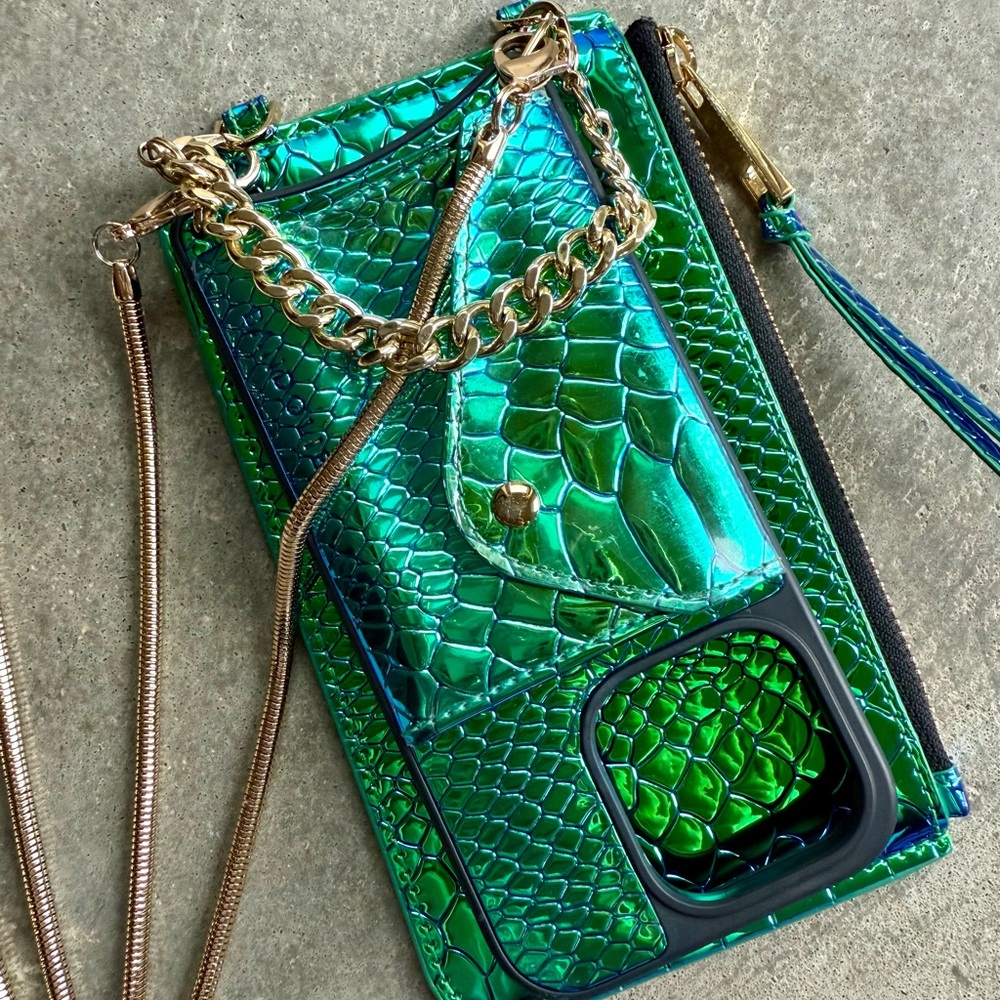 Bandolier Green and Gold Phone Case